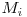  M_{i} 