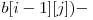  b[i-1][j]) - 