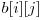  b[i][j] 