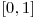 [0, 1]