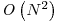 \mathit{O}\left( N^2 \right)