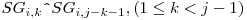 SG_{i,k} \verb|^| SG_{i,j-k-1}, (1 \leq k < j - 1)