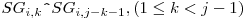 SG_{i,k} \verb|^| SG_{i,j-k-1}, (1 \leq k < j - 1)