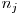 n_{j}