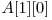  A[1][0] 