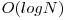  O(logN) 