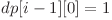  dp[i-1][0] = 1